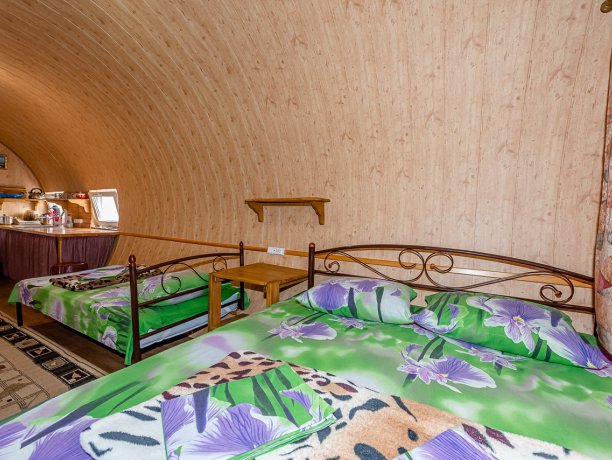 Домик №3 Стандарт 3х местный однокомнатный, база отдыха «ЛенСити», Кирилловка. Фото 9