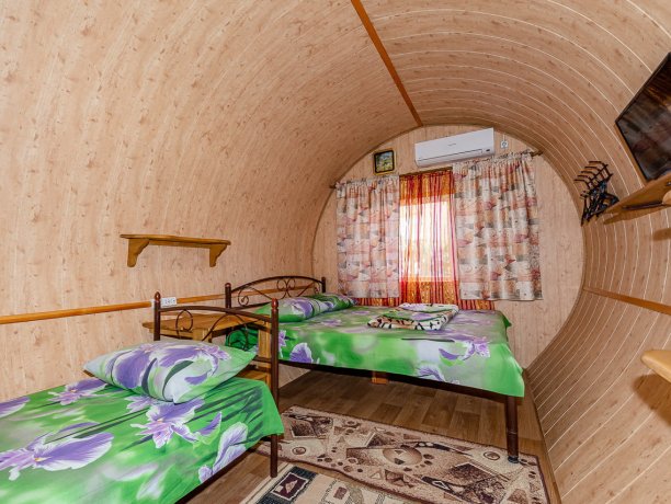 Домик №3 Стандарт 3х местный однокомнатный, база отдыха «ЛенСити», Кирилловка. Фото 7