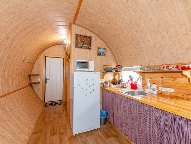 Домик №3 Стандарт 3х местный однокомнатный, база отдыха «ЛенСити», Кирилловка. Фото 6