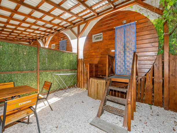 Домик №3 Стандарт 3х местный однокомнатный, база отдыха «ЛенСити», Кирилловка. Фото 1