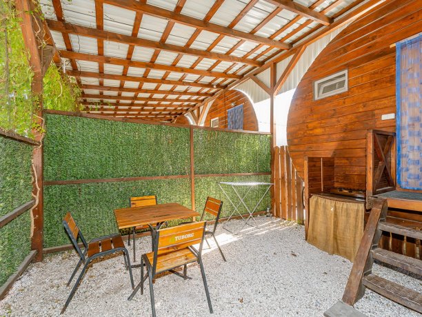 Домик №3 Стандарт 3х местный однокомнатный, база отдыха «ЛенСити», Кирилловка. Фото 3