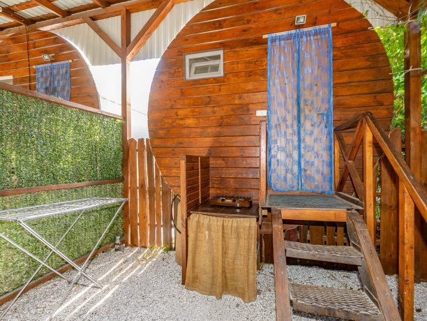 Домик №3 Стандарт 3х местный однокомнатный, база отдыха «ЛенСити», Кирилловка. Фото 4