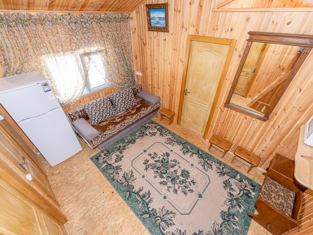 Коттедж №4 Люкс 6ти местный 2-х уровневый трехкомнатный, база отдыха «ЛенСити», Кирилловка. Фото 10