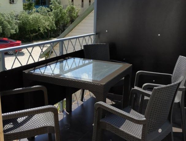 Люкс №19 (3к) двухкомнатный, база отдыха «Арис», Кирилловка. Фото 2